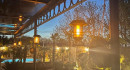 Terrasse abends