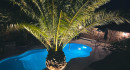 Ansicht Balkon auf Pool